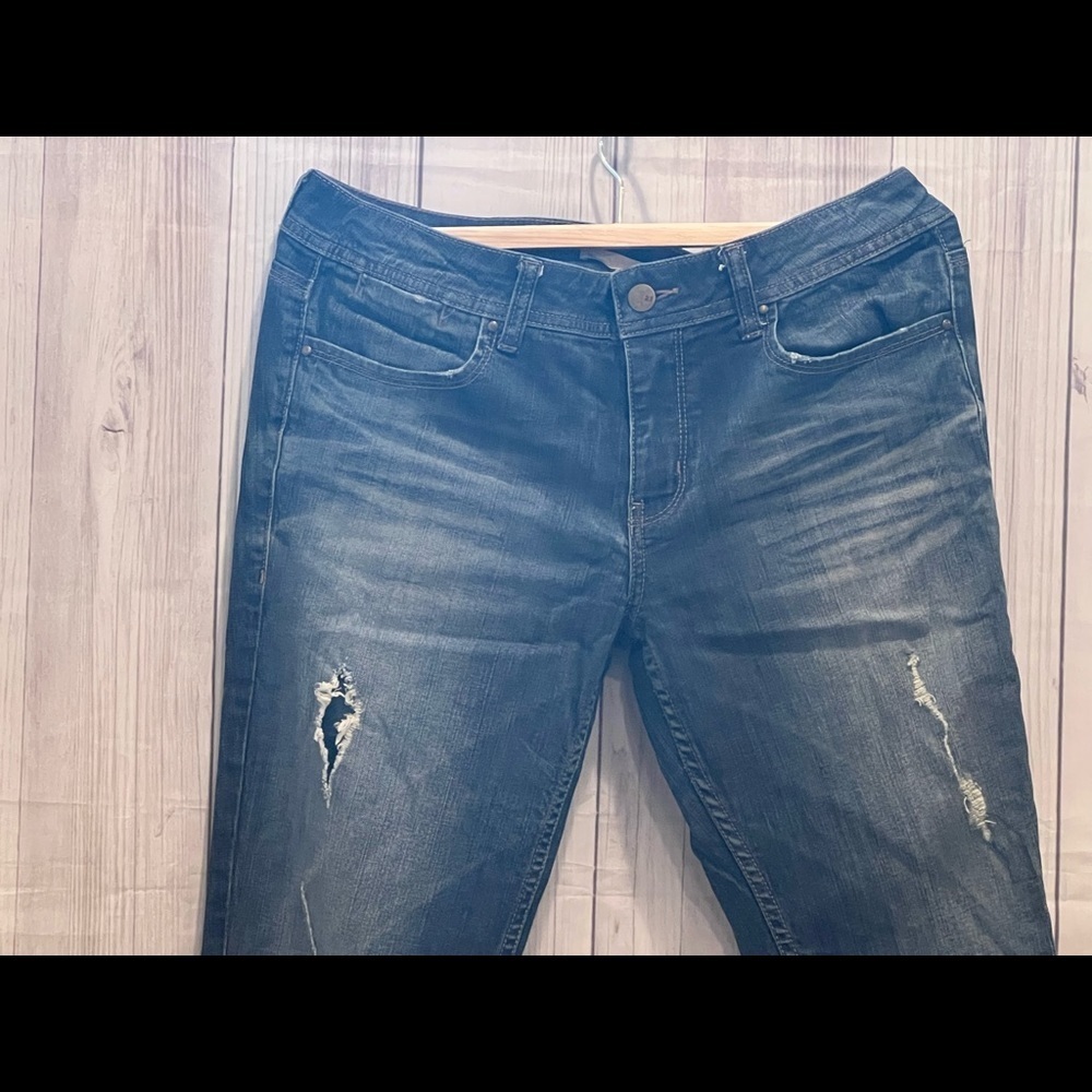 2.1.DENIM WOMENS everyday wear  skinny blue jeans/ size 30 - Picture 3 of 6
